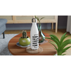 "Sorry I'm Late. I Didn't Want To Come" - White 17oz Stainless Steel Water Bottle