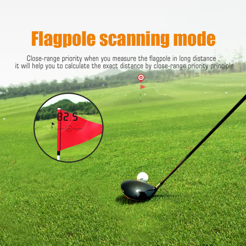 MiLESEEY Laser Distance Meter for Golf and Precision Use