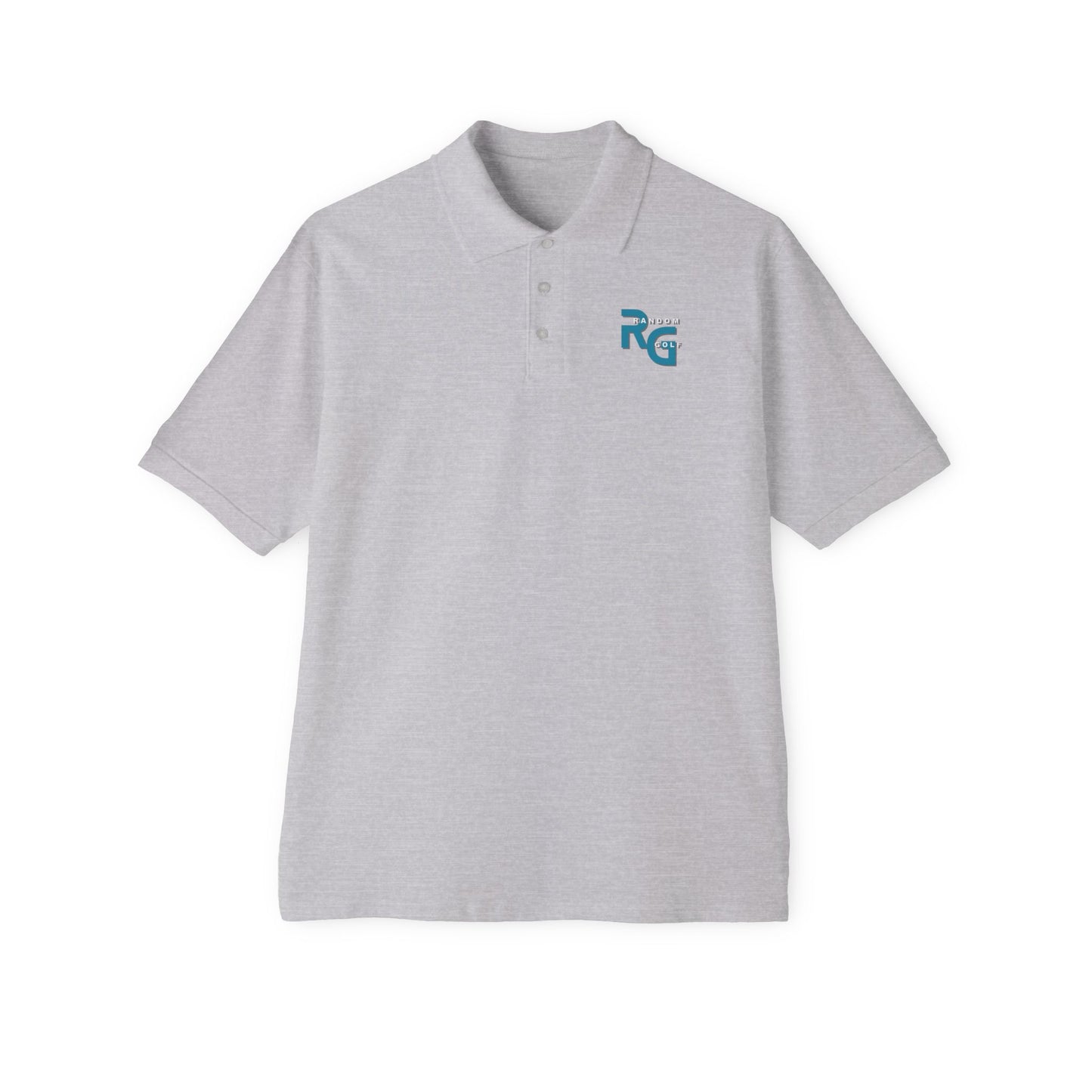 Limited Edition "Random Golf" - Premuim Men's Piqué Polo