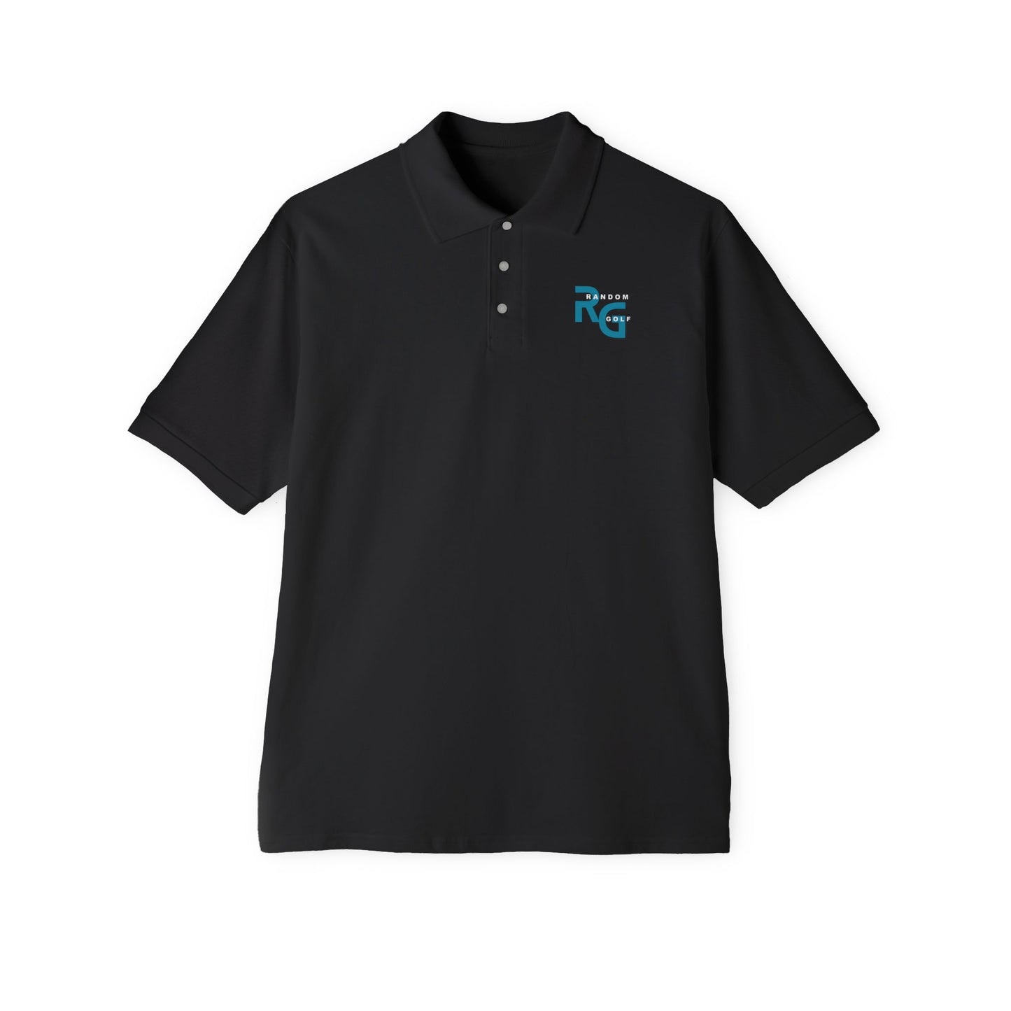 Limited Edition "Random Golf" - Premuim Men's Piqué Polo