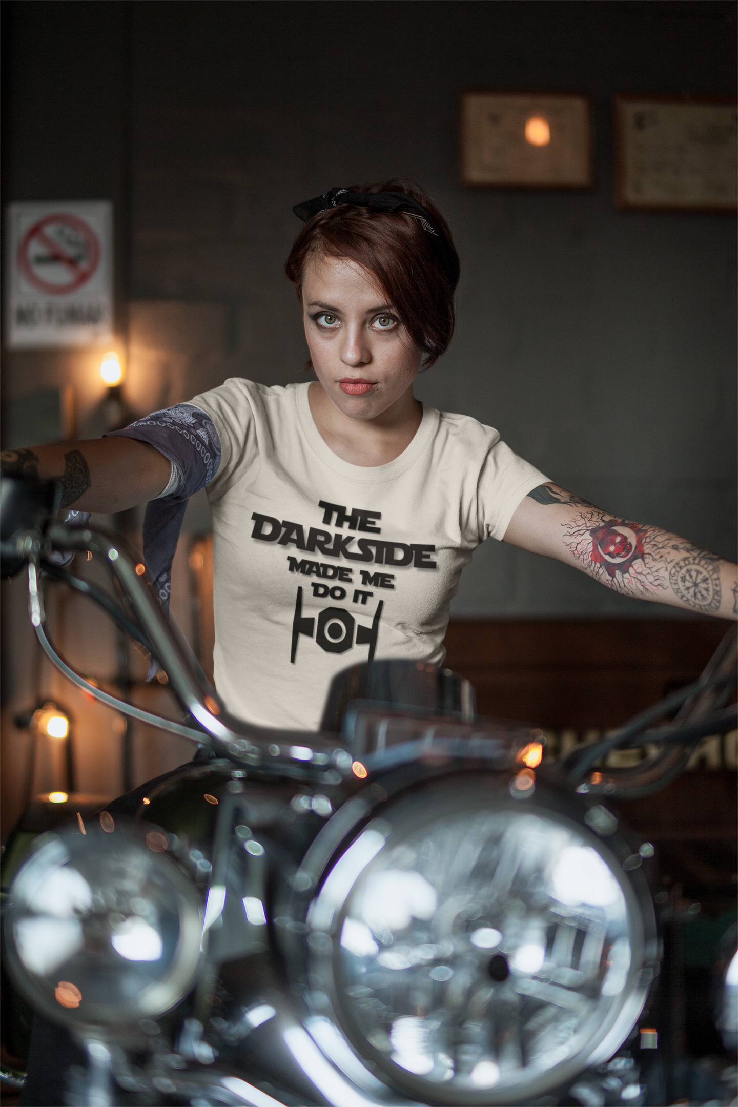 "The Dark Side Made Me Do It" - T-Shirt (DT)