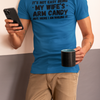 "It's not easy being my wife's arm candy" - T-Shirt (DT)