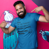 "90% of the things I worry about never happen. WORRYING WORKS." - T-Shirt (DT)