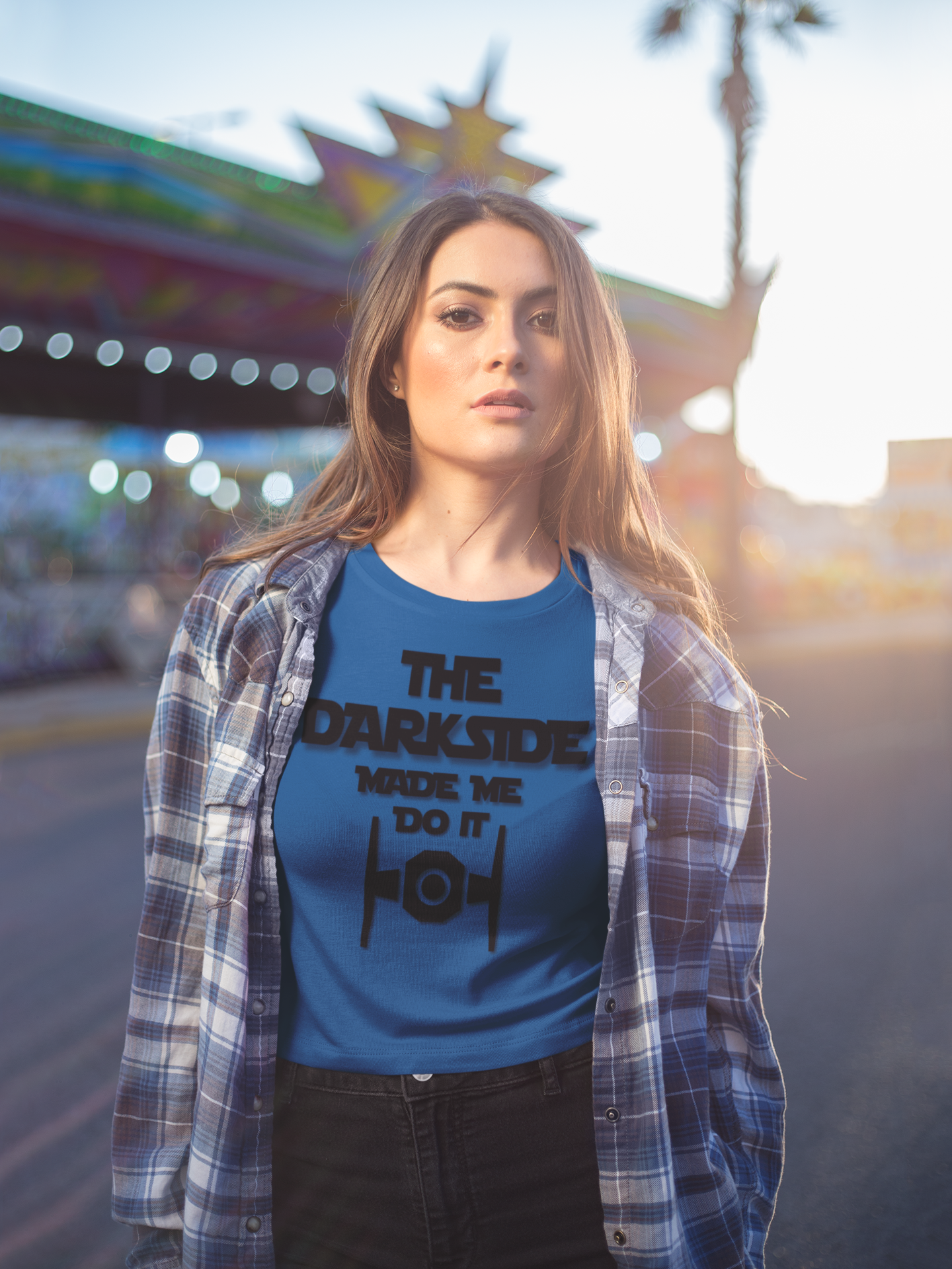 "The Dark Side Made Me Do It" - T-Shirt (DT)