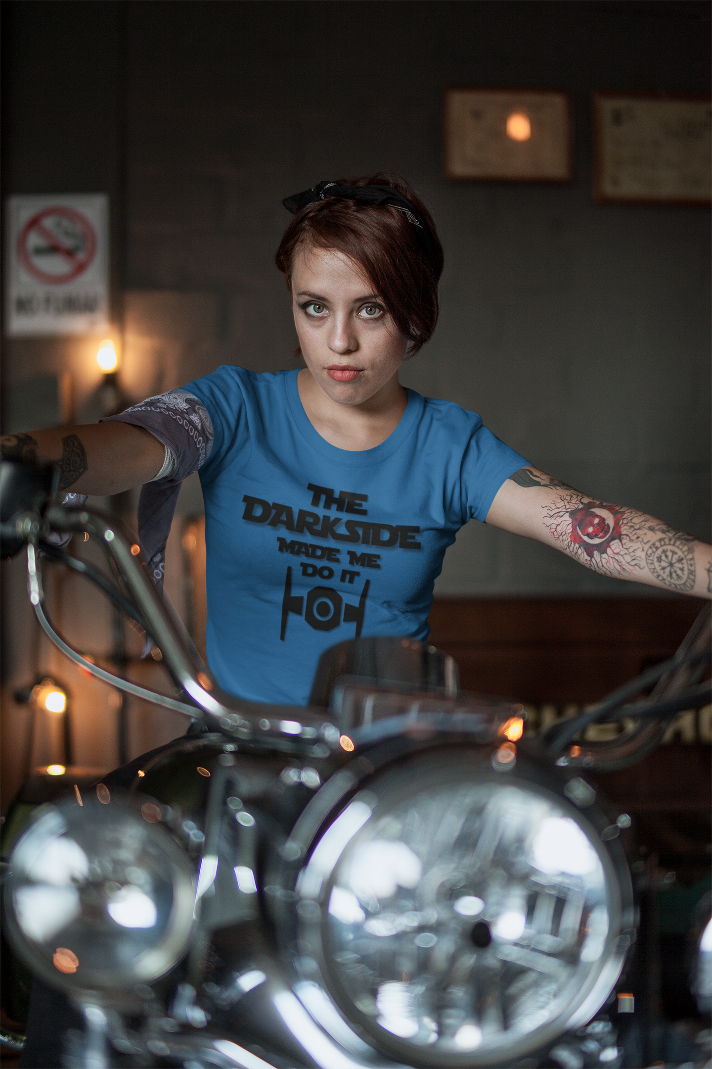 "The Dark Side Made Me Do It" - T-Shirt (DT)