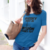 "Whisky Goes In. Wisdom Comes Out" - T-Shirt (DT)
