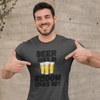 "Beer Goes In. Wisdom Comes Out" - T-Shirt (DT)