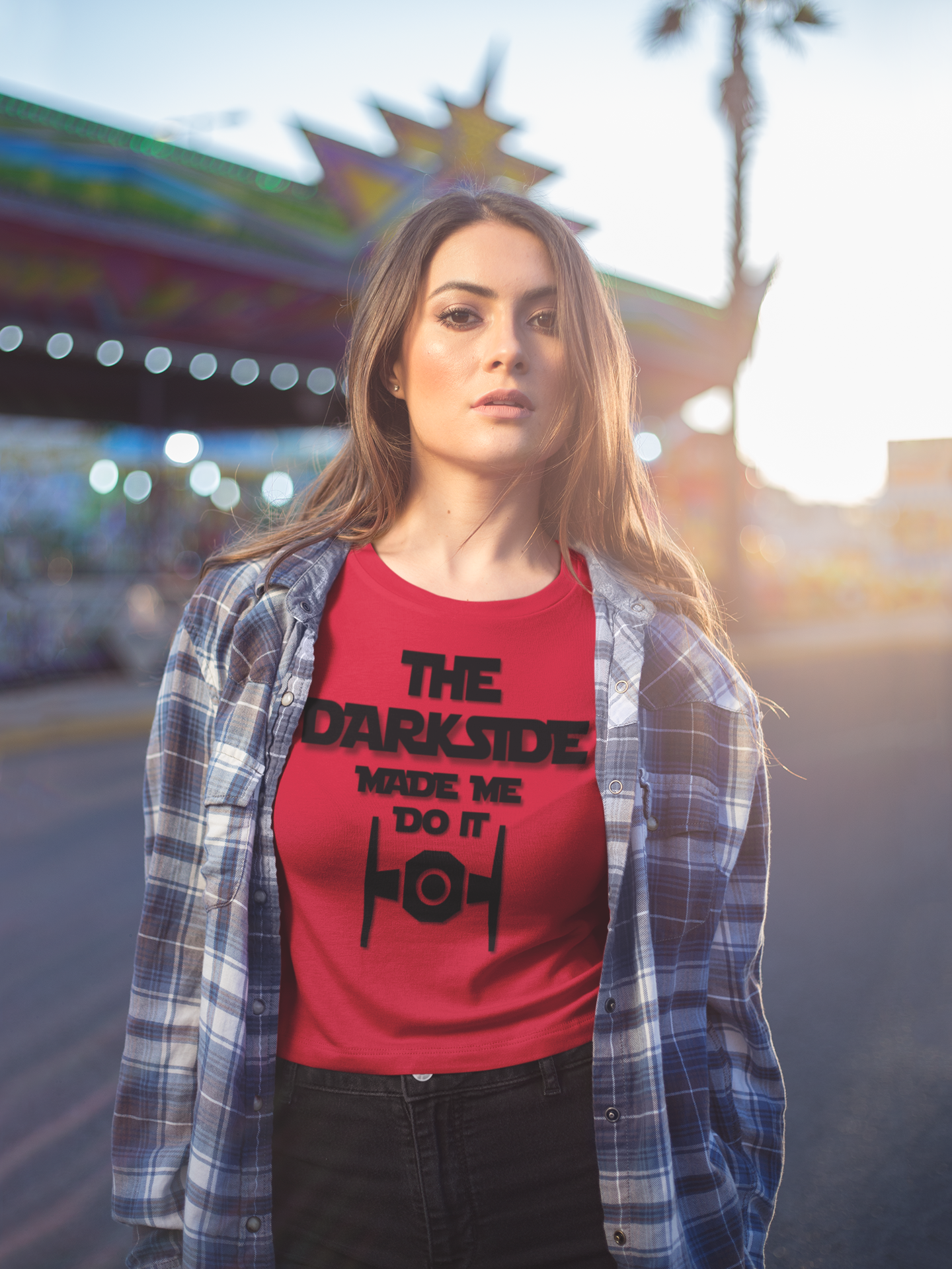"The Dark Side Made Me Do It" - T-Shirt (DT)