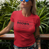 "I’m glad I’ve got boobs...the last thing I need is people making eye contact with me." - T-Shirt (DT)