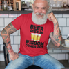 "Beer Goes In. Wisdom Comes Out" - T-Shirt (DT)