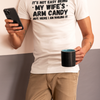 "It's not easy being my wife's arm candy" - T-Shirt (DT)