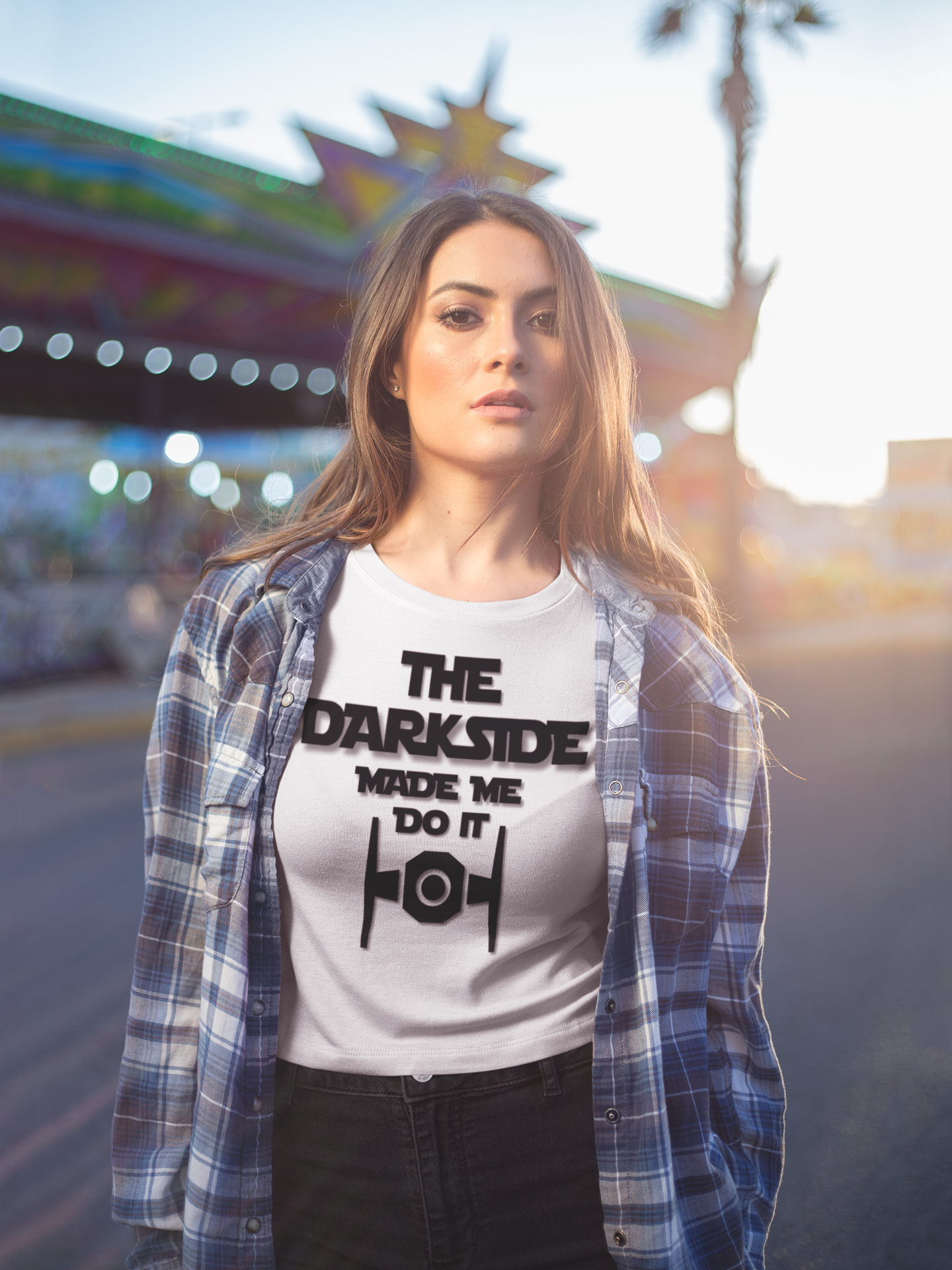 "The Dark Side Made Me Do It" - T-Shirt (DT)