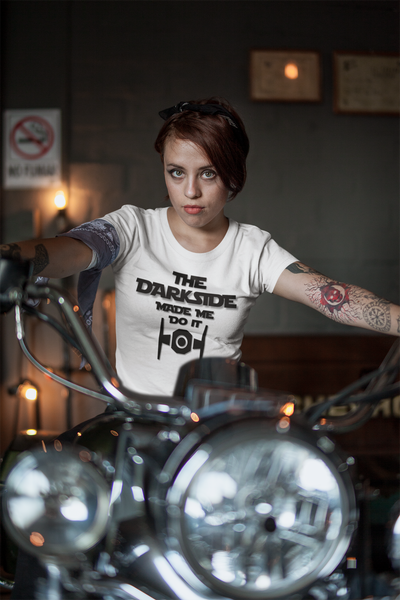 "The Dark Side Made Me Do It" - T-Shirt (DT)