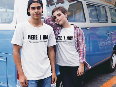 "Here I Am. What are your other 2 wishes" - T-Shirt (DT)