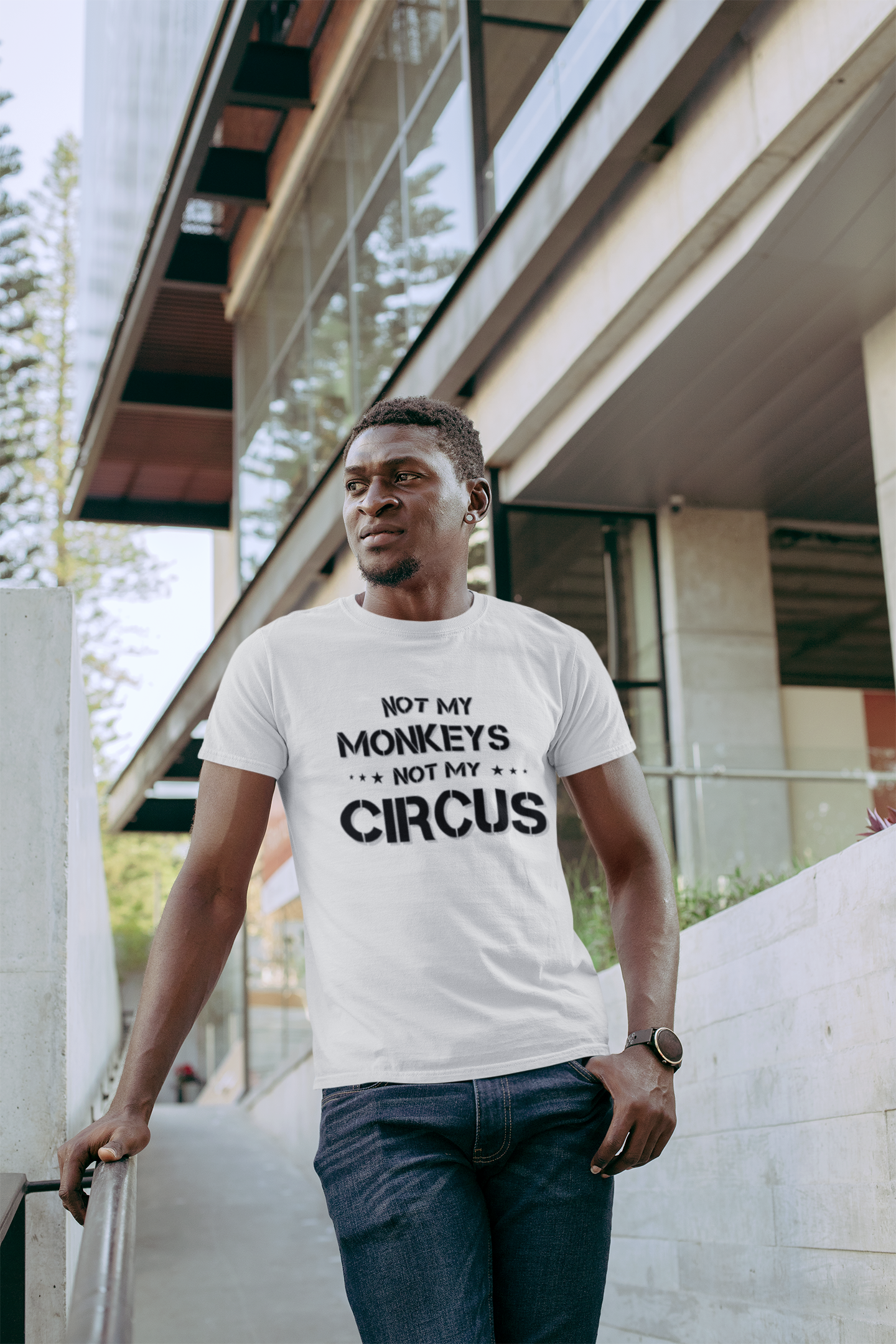 "Not My Monkeys. Not My Circus" - T-Shirt (DT)