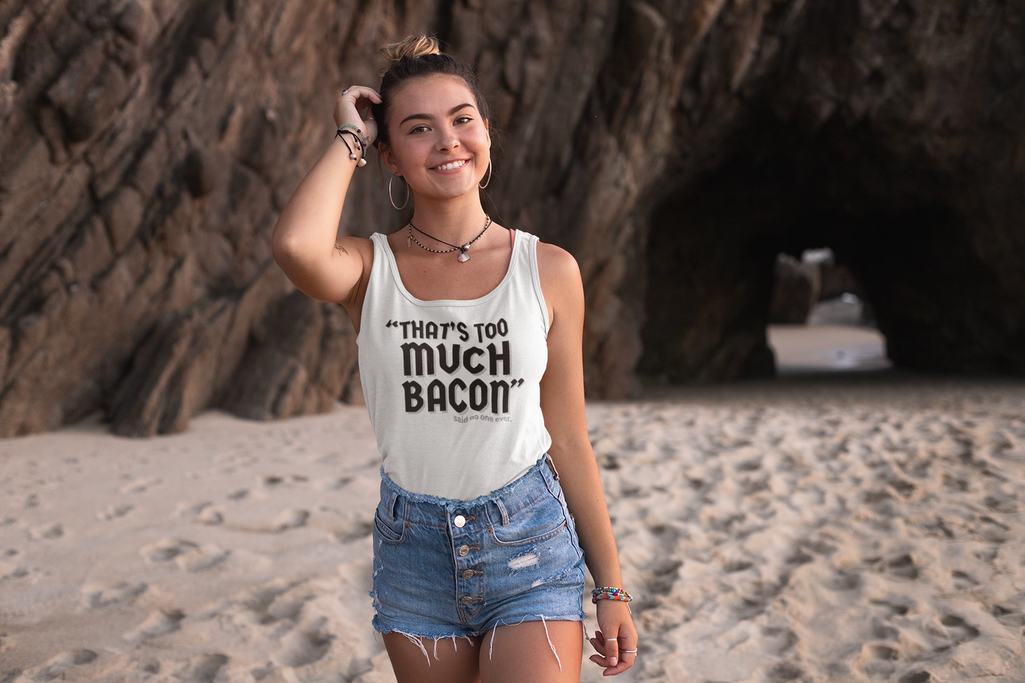 "That's Too Much Bacon" said no one ever - Tank Top (DT)