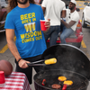 "Beer Goes In. Wisdom Comes Out" - T-shrt (GT)