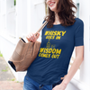 "Whisky Goes In. Wisdom Comes Out" - T-Shirt (GT)
