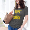 "Whisky Goes In. Wisdom Comes Out" - T-Shirt (GT)