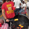 "Beer Goes In. Wisdom Comes Out" - T-shrt (GT)