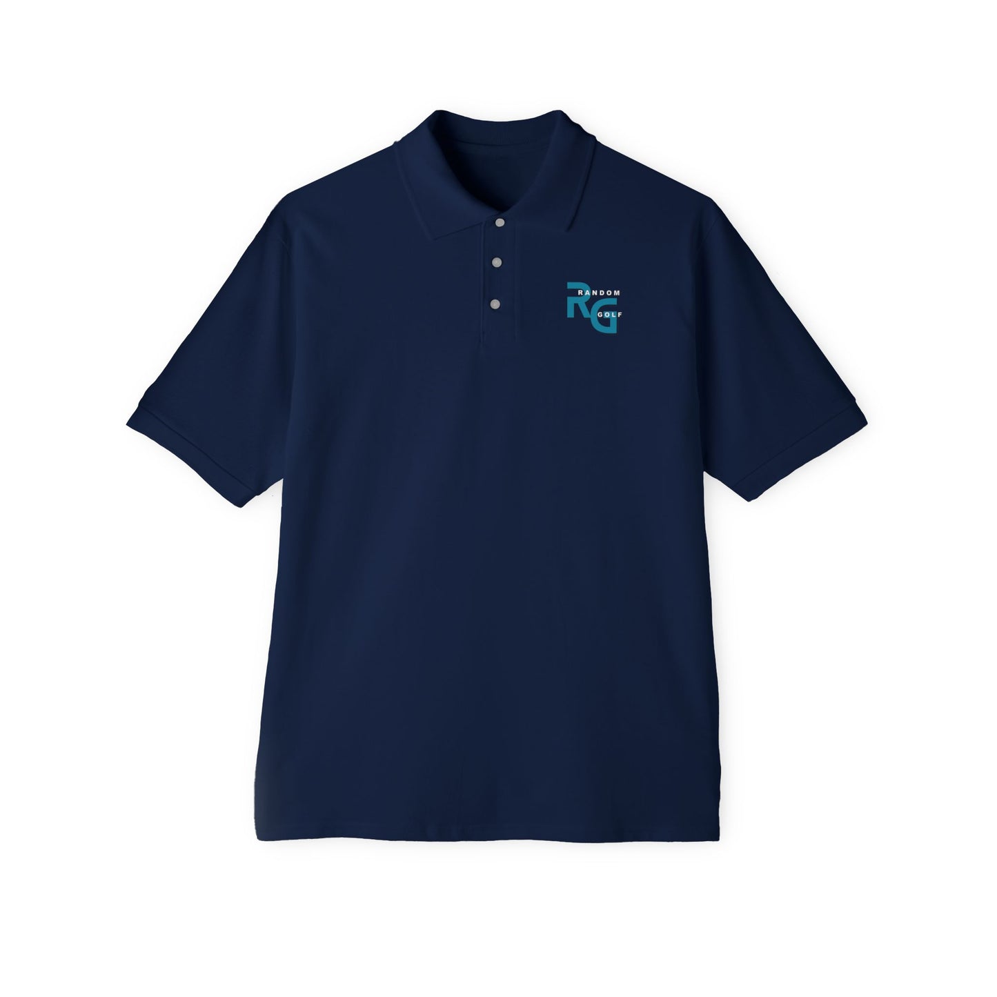 Limited Edition "Random Golf" - Premuim Men's Piqué Polo