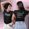 "Are you a Robot?" (Non-Judgemental version) T-Shirt (LT)(Print both sides)