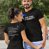 "Are you a Robot?" (Borg Version) T-Shirt (LT)(Print both sides)