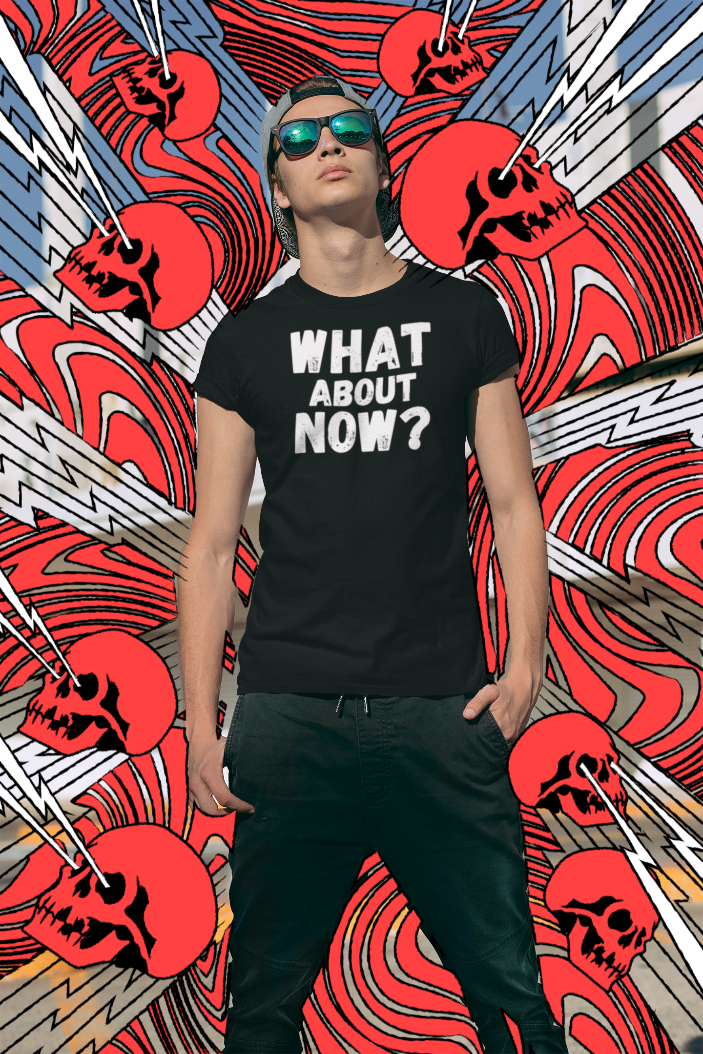 "What About Now?" - T-Shirt (LT)