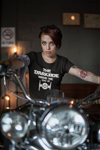 "The Dark Side Made Me Do It" - T-Shirt (LT)