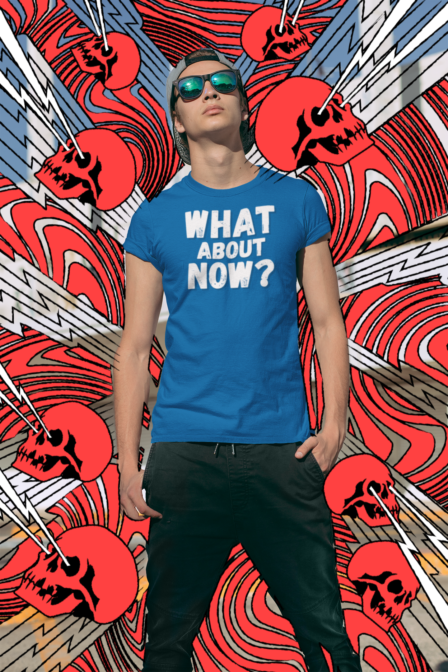 "What About Now?" - T-Shirt (LT)