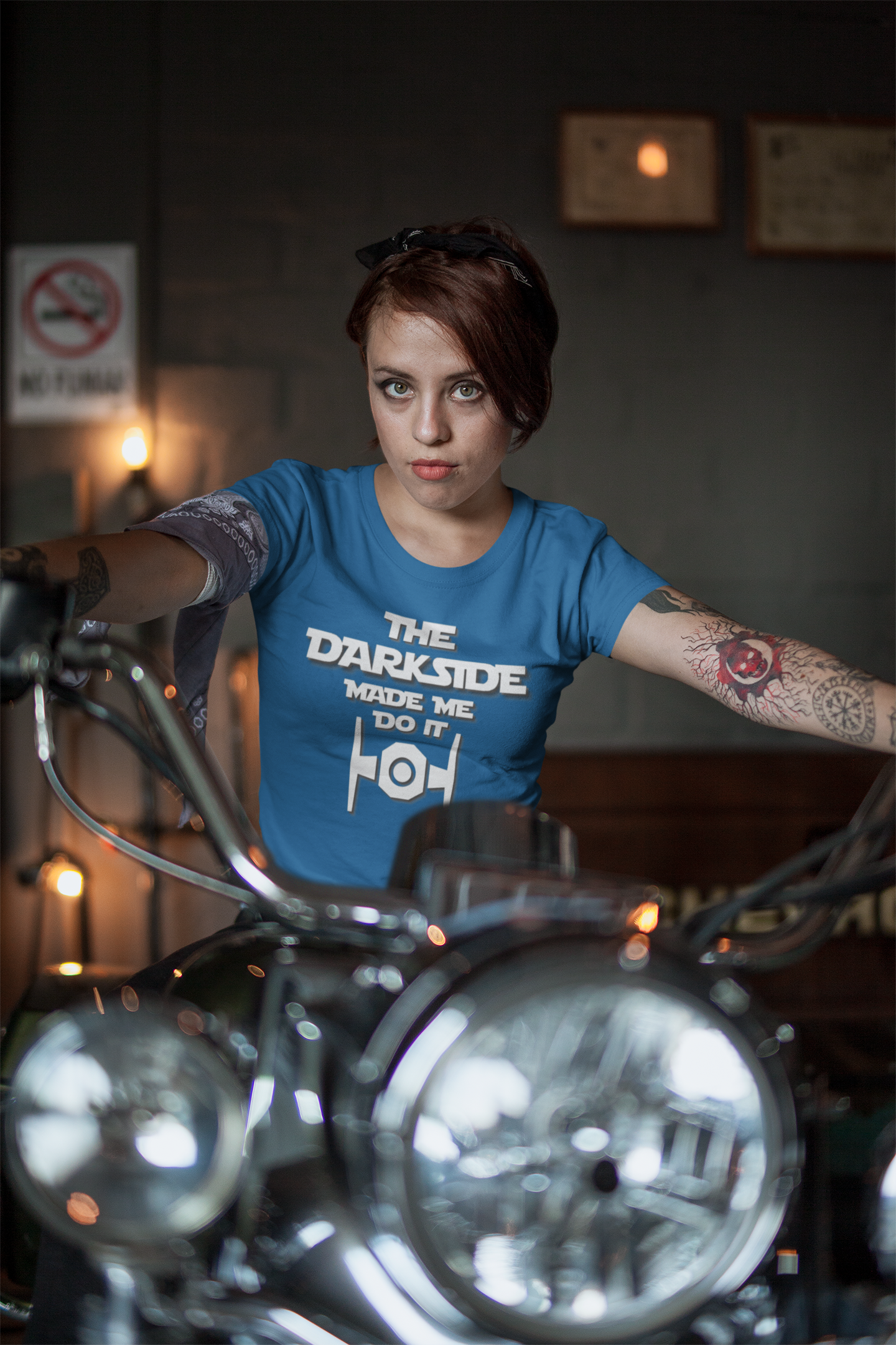"The Dark Side Made Me Do It" - T-Shirt (LT)