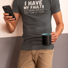 "I have my faults but being wrong isn't one of them" - T-Shirt (LT)