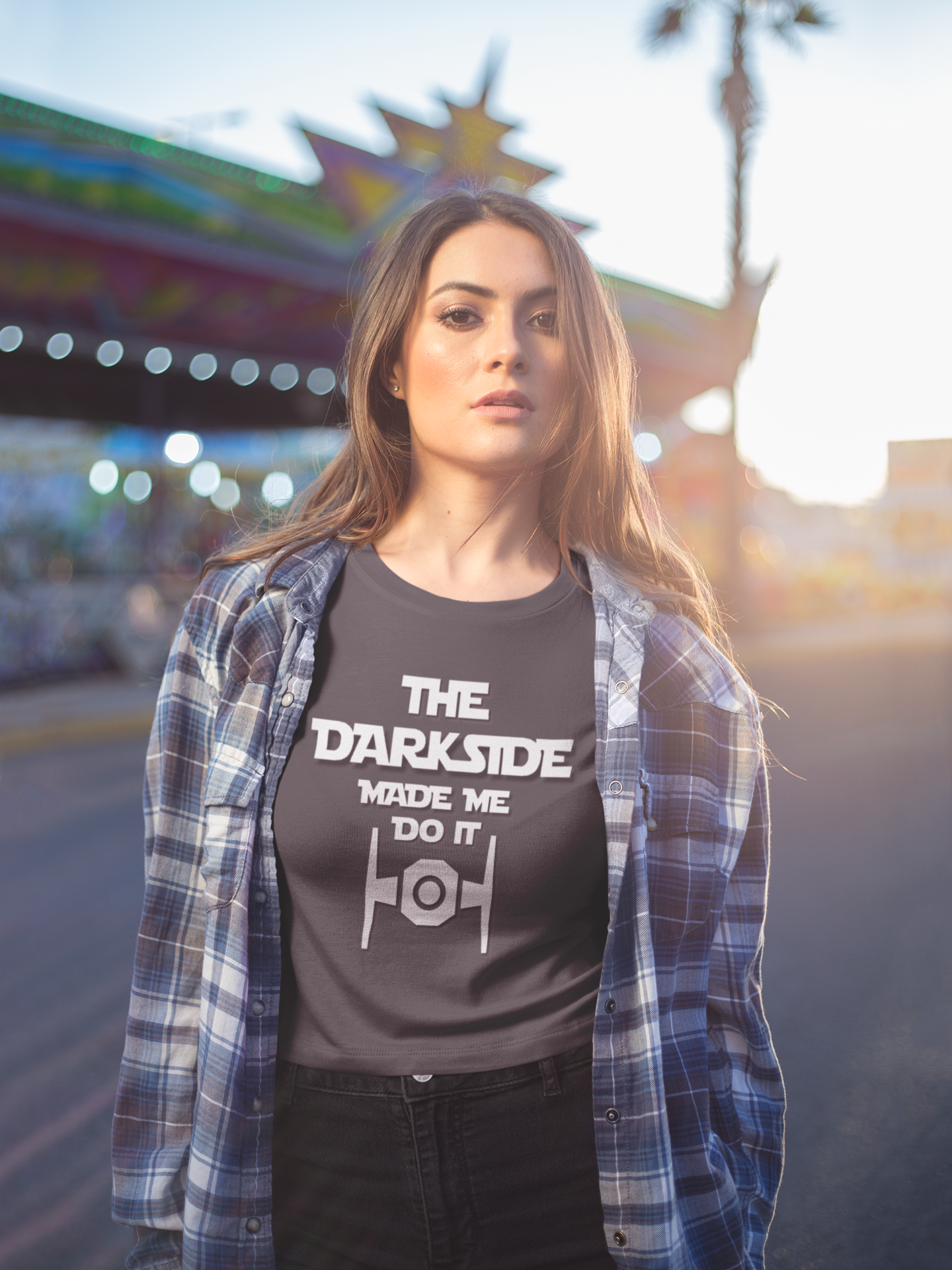 "The Dark Side Made Me Do It" - T-Shirt (LT)