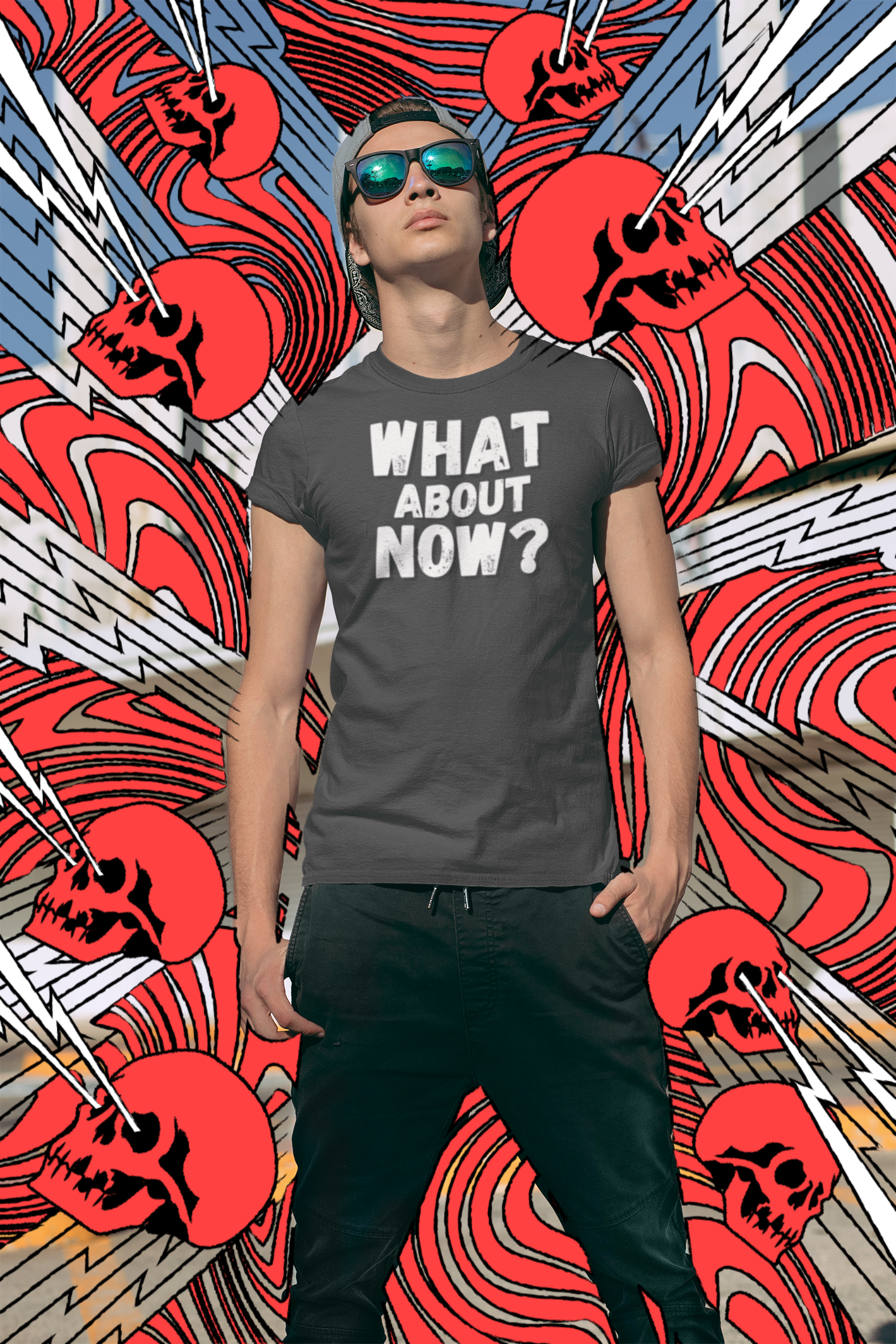 "What About Now?" - T-Shirt (LT)