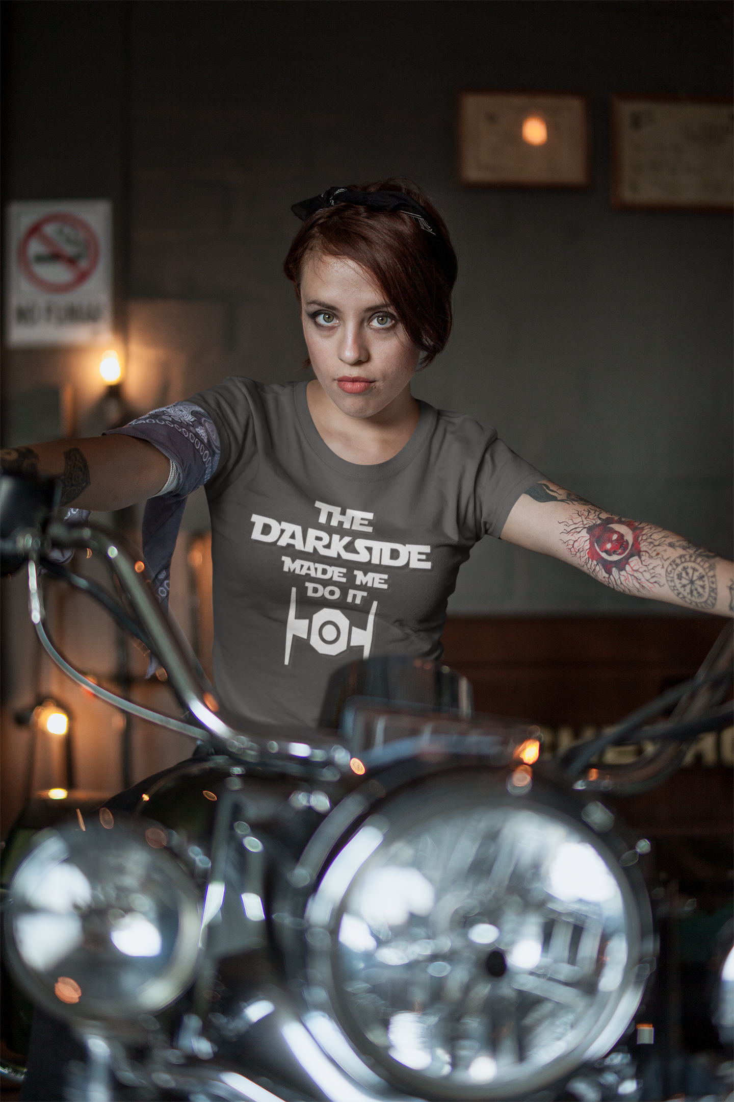 "The Dark Side Made Me Do It" - T-Shirt (LT)