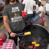 "Rum Goes In. Wisdom Comes Out" - T-Shirt (LT)