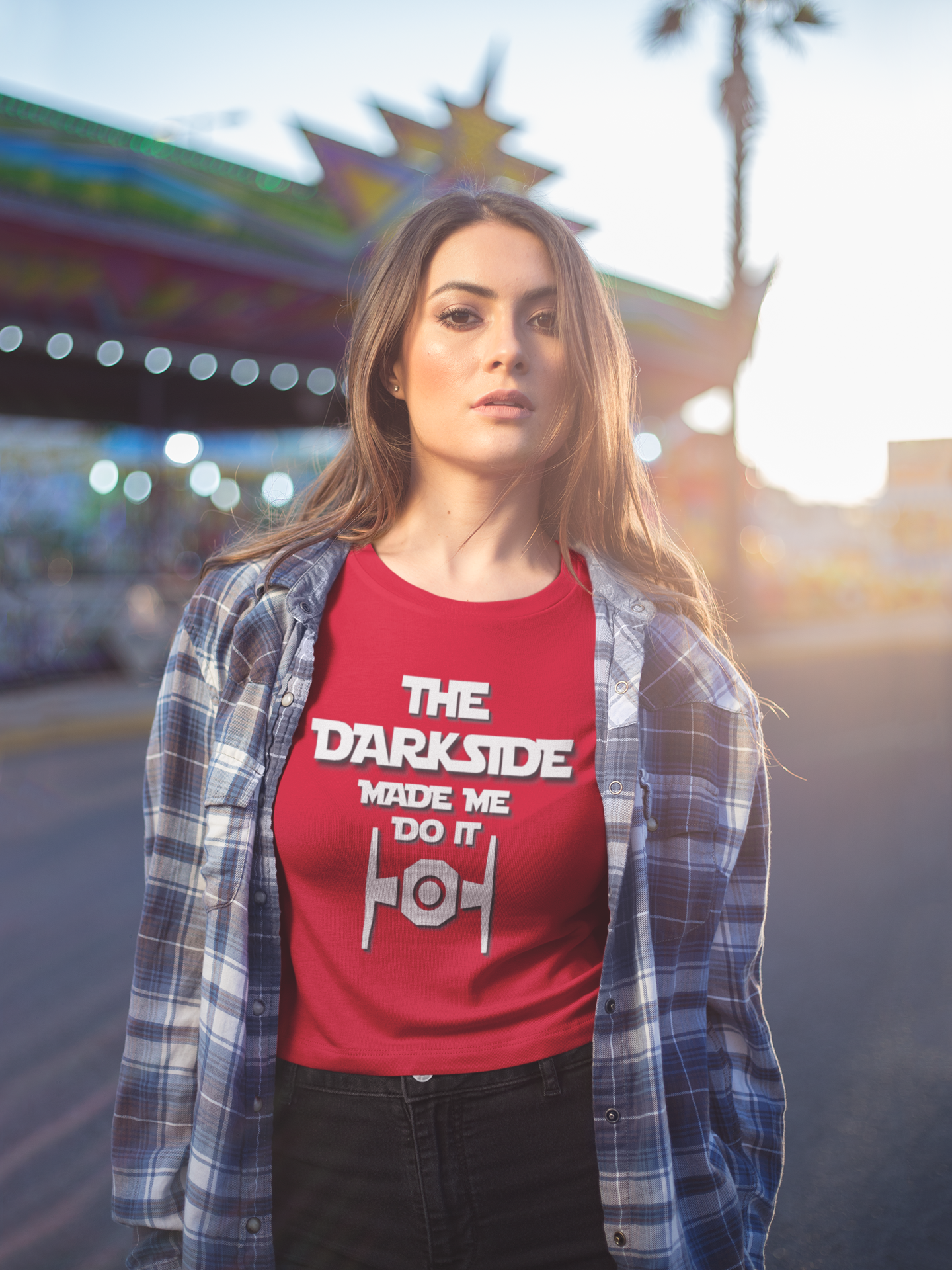 "The Dark Side Made Me Do It" - T-Shirt (LT)
