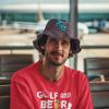 "Golf and Beer. That's Why I'm Here" - T-Shirt (LT)