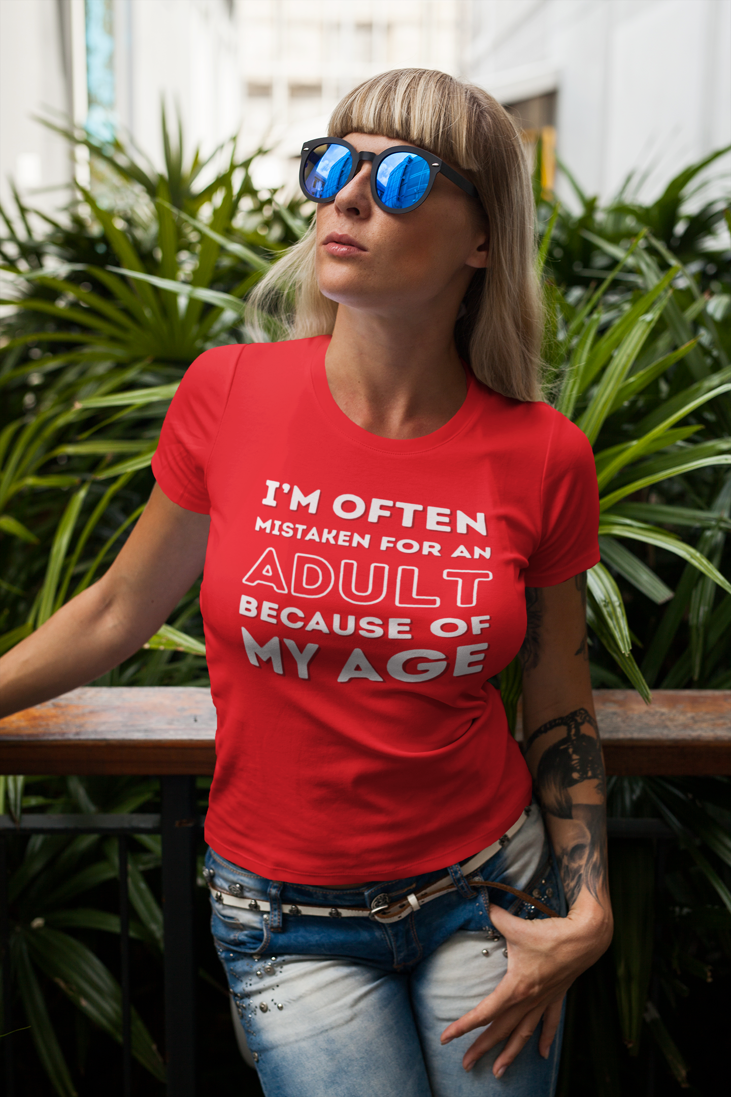 I'm Often Mistaken For An Adult T-Shirt (LT)