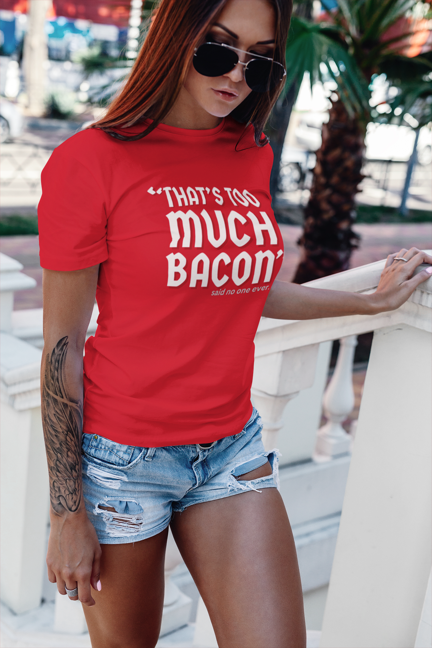 "That's Too Much Bacon" said no one ever - T-Shirt (LT)