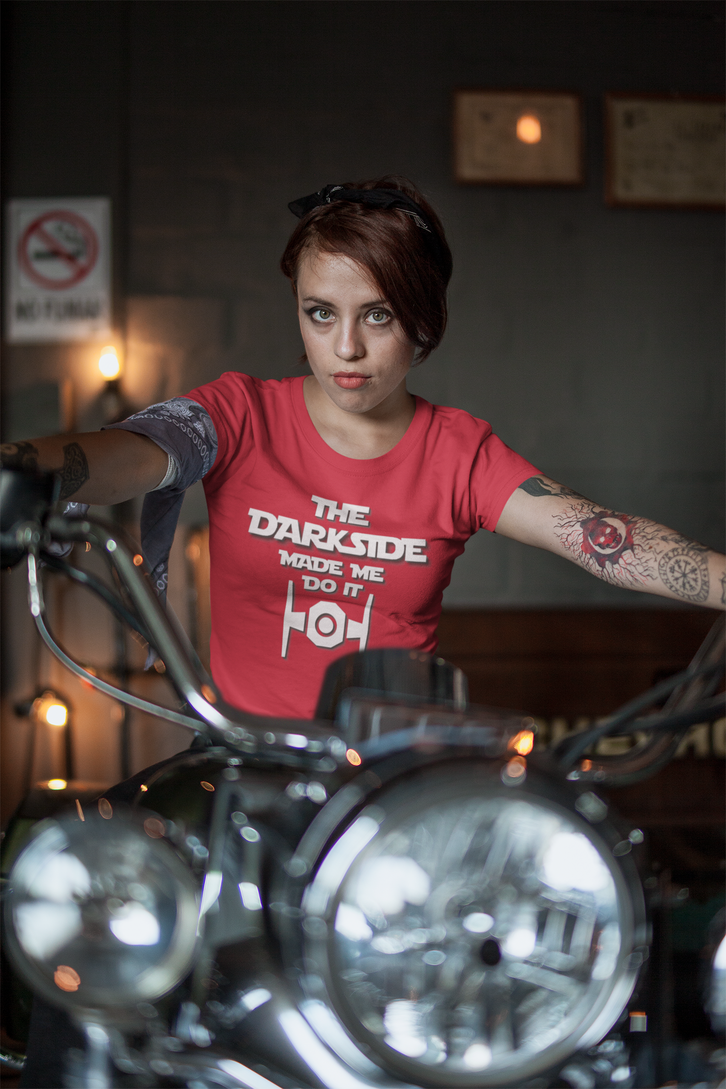 "The Dark Side Made Me Do It" - T-Shirt (LT)