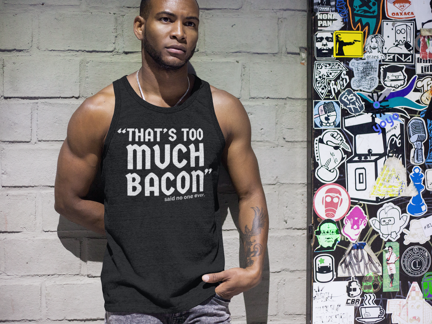 "That's To Much Bacon" said no one ever - Tank Top (LT)