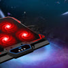 Six Fan LED Laptop Cooling Pad