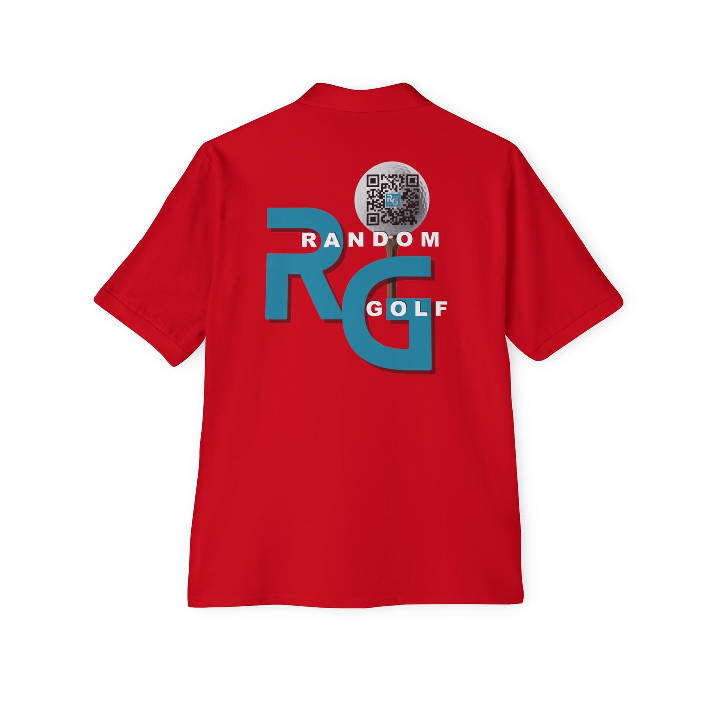 Limited Edition "Random Golf" - Premuim Men's Piqué Polo