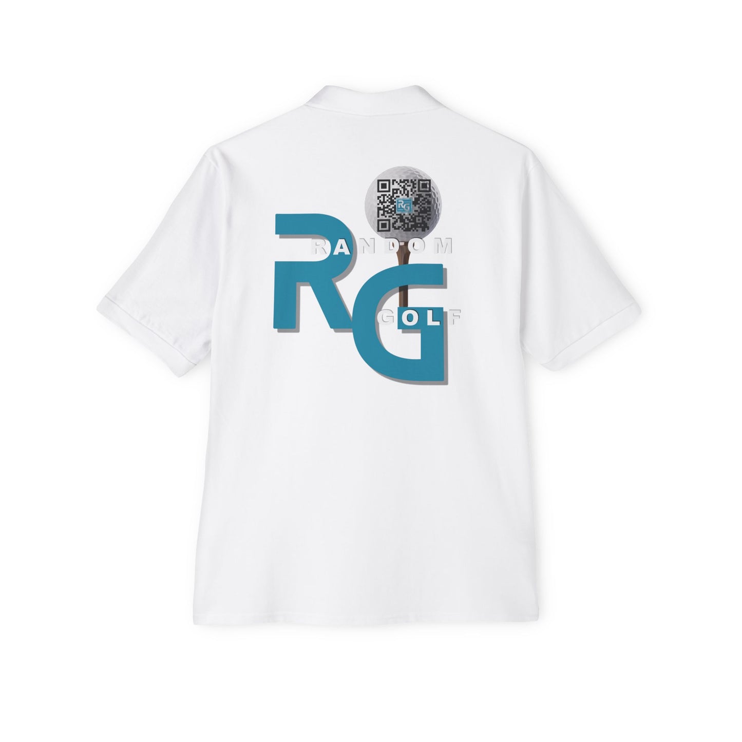Limited Edition "Random Golf" - Premuim Men's Piqué Polo
