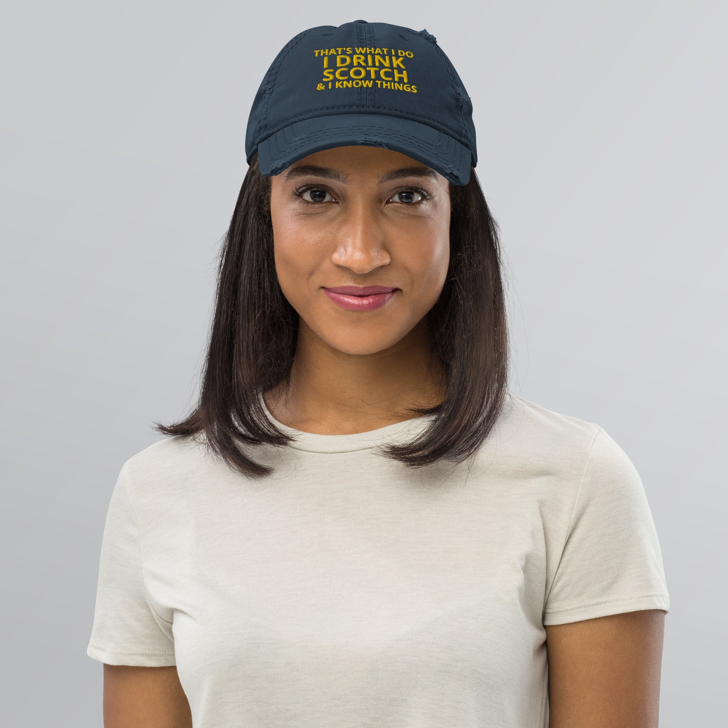 "That's What I do. I drink Scotch and I know things." - Cap - Embroided.