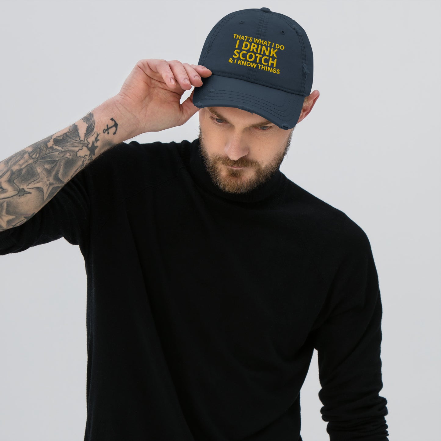 "That's What I do. I drink Scotch and I know things." - Cap - Embroided.