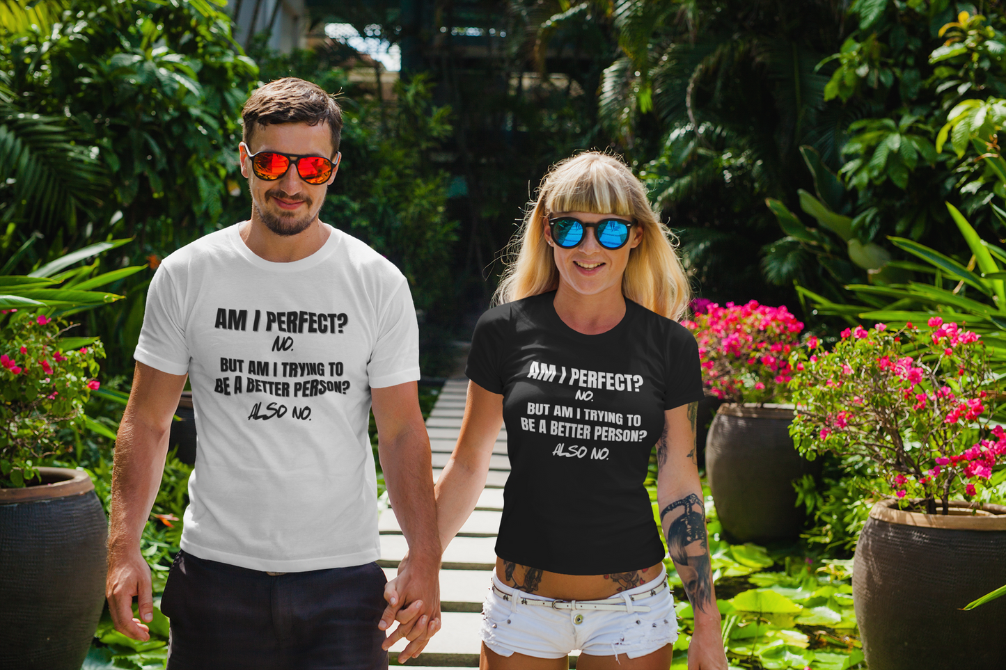 "Am I Perfect?..." SoftStyle T-Shirt (DT)