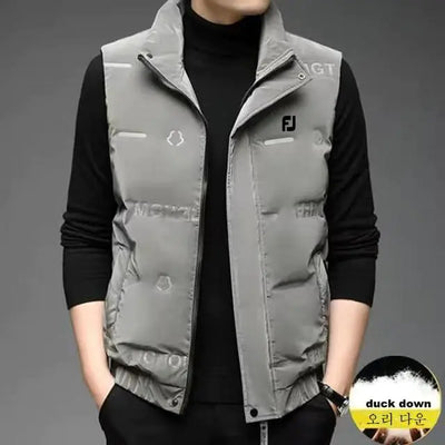 Men's Lightweight Windproof Winter Golf Jacket Vest