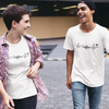 "Coffee Heartbeat" - T-shirt (DT)(Premium)